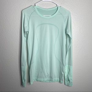 Lululemon Swiftly Tech Long Sleeve Crew Neck Top